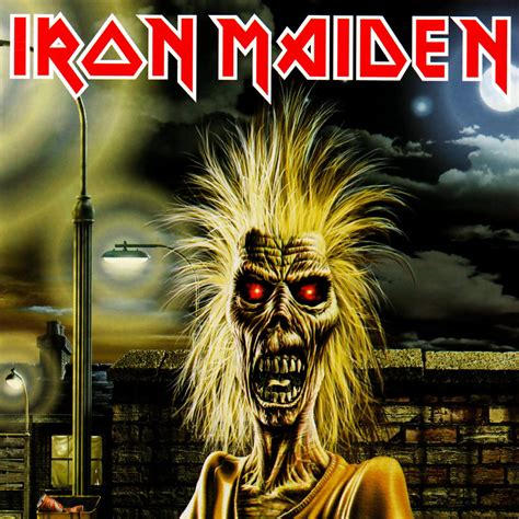 iron maiden album cover.